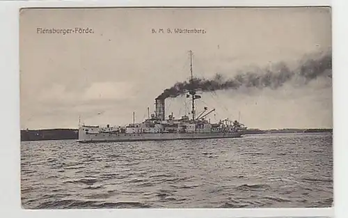 37311 Ak navire de guerre S.M.S. Würdeberg vers 1915