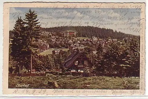 37310 Ak Oberhof Vue totale 1929