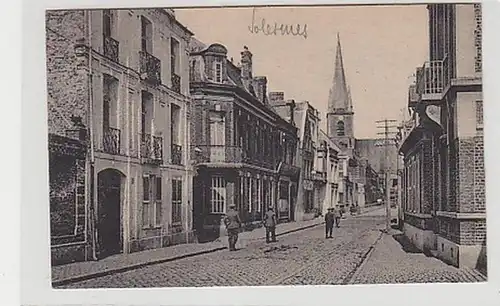 37295 Ak Solermes in Frankreich Straßenansicht 1918