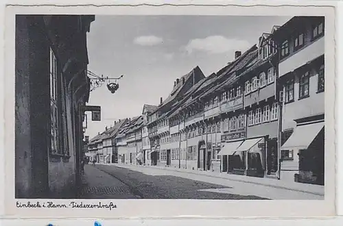 37236 Ak Einbeck in Hannover Tiedexerstrasse vers 1940