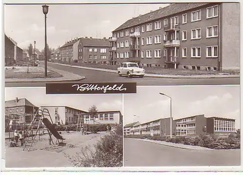 37202 Multi-image Ak Bitterfeld Anhalt Sidelung 1984