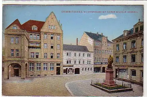 37192 Ak Crimmitschau Silberstrasse 1913