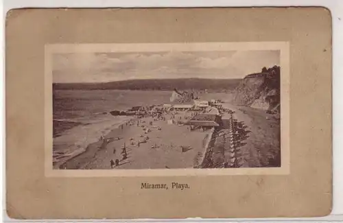 37170 Ak Miramar Playa Argentine vers 1910