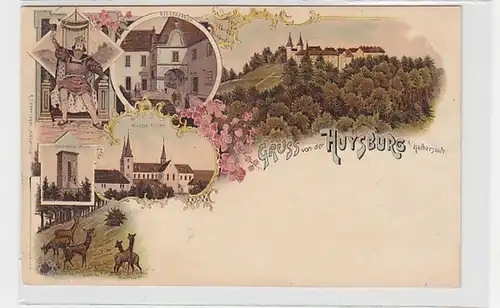 37131 Ak Lithographie Gruß von der Huysburg 1899