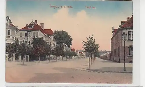 37095 Ak Torgau an der Elbe Nordring um 1910
