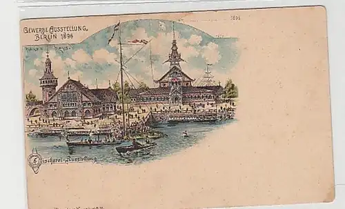 37085 Ak Berlin Exposition professionnelle Pêche Exist.1896