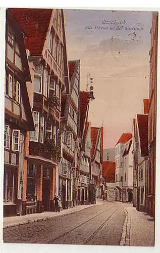 37018 Ak Osnabrück vieilles maisons sur la Bierstrasse 1926