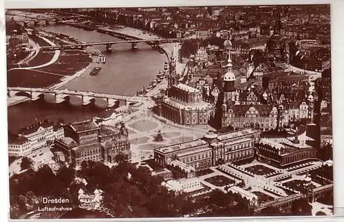 36994 Ak Dresden Luftaufnahme um 1930