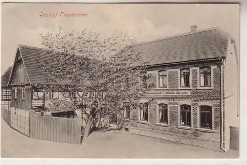 36925 Ak Gasthof Trautzschen Schankwirtschaft von Wilhelm Albrecht um 1920
