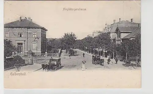 36911 Ak Halberstadt Magdeburgerstrasse 1906