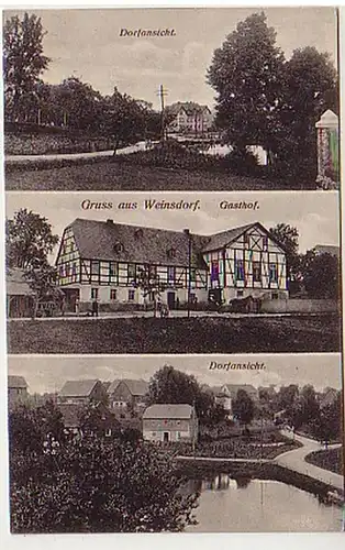 36853 Mehrbild Ak Gruß aus Weinsdorf Gasthof usw. 1930
