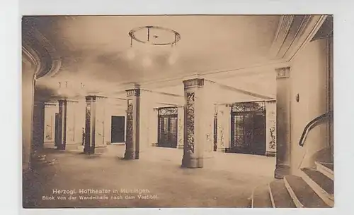 36843 Ak Herzogl. Hoftheater in Meiningen 1910