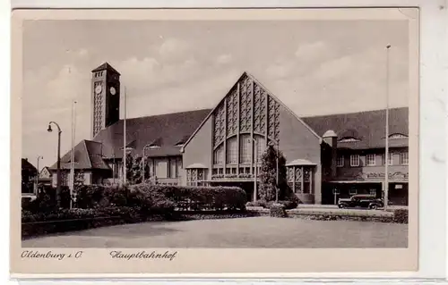 36828 Ak Oldenburg in O. Hauptbahnhof 1942