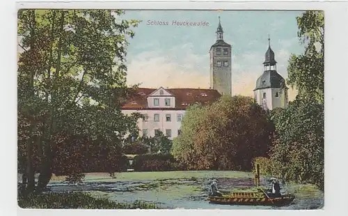 36810 Ak Schloss Heuckewalde Ruderboot 1913