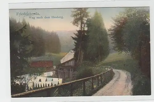 36801 Ak Friedrichroda Weg nach dem Heuberg 1913