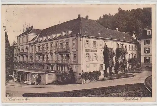 36792 Ak Badenweiler Parkhotel 1942