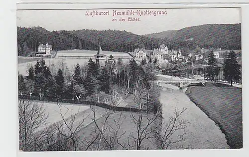 36778 Ak Neumühle Knottengrund sur la colline vers 1920