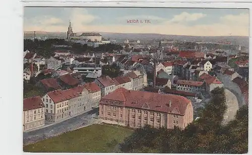 36774 Weida in Thüringen Totalansicht 1918