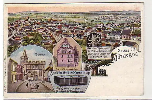 36719 Mehrbild Ak Gruß aus Jüterbog um 1920