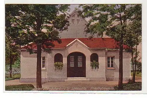 36617 Ak Alt Scherbitz Friedhofskapelle um 1910