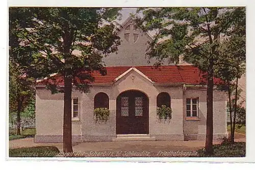 36617 Ak Alt Scherbitz chapelle du cimetière vers 1910