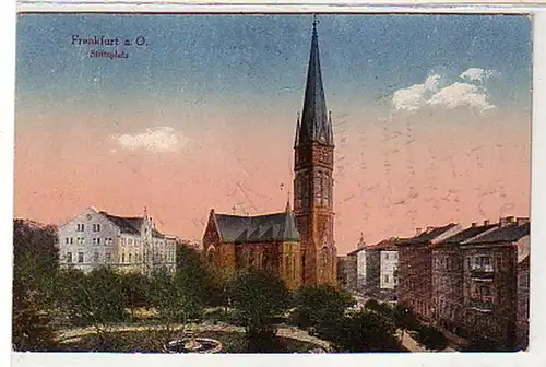 36584 Ak Frankfurt an der Oder Stiftsplatz 1924
