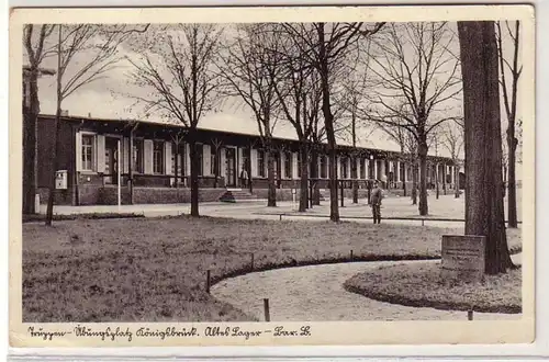 36554 Feldpost Ak Truppenübungsplatz Königsbrück 1939