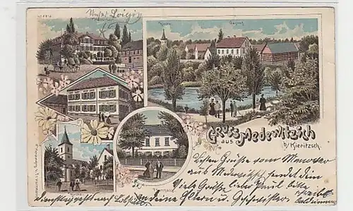 36489 Ak Lithographie Gruß aus Medewitzsch 1903