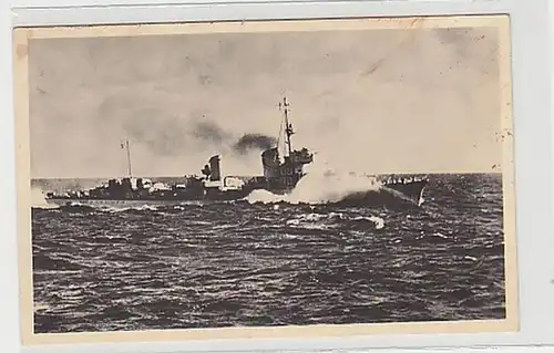 36420 Destructeurs Ak en mer du Nord vers 1940