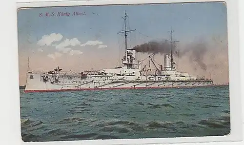 36375 navire de guerre Ak S.M.S. Roi Albert 1916