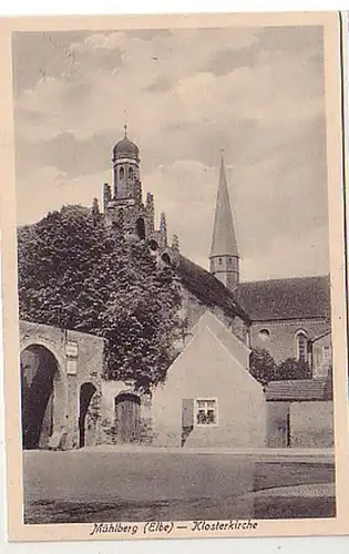 36310 Ak Mühlberg (Elbe) Eglise monastère vers 1920
