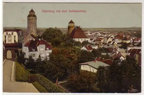 36306 Feldpost Ak Eilenburg mit dem Schlossberg 1914