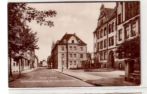 36303 Ac Herne en Westphalie Haute école de Réal vers 1920