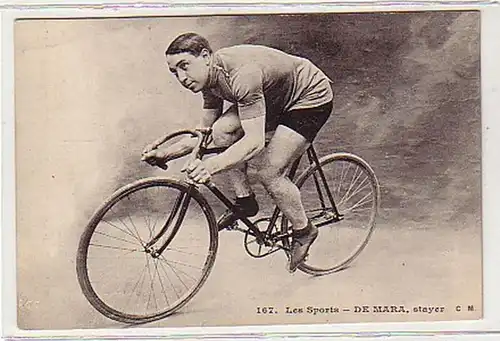 36265 Vélo Ak Coureur debout de Mara vers 1910