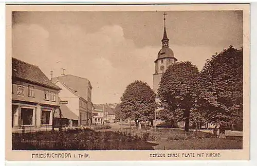 36236 Ak Friedrichroda Herzog Ernst Platz um 1920