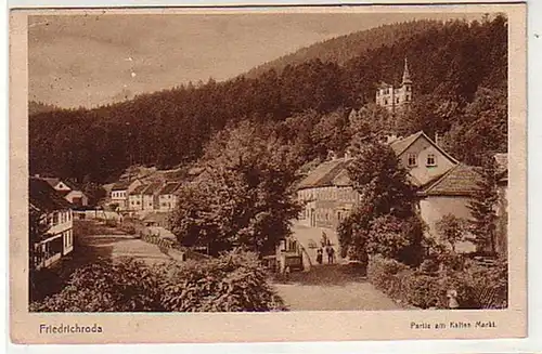 36201 Ak Friedrichroda Partie sur le marché froid 1925