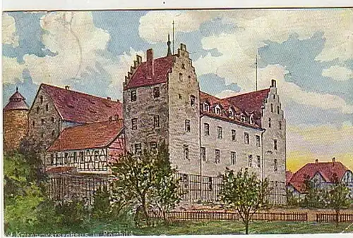 36194 Ak Kriegerwaisenhaus in Römhild 1911