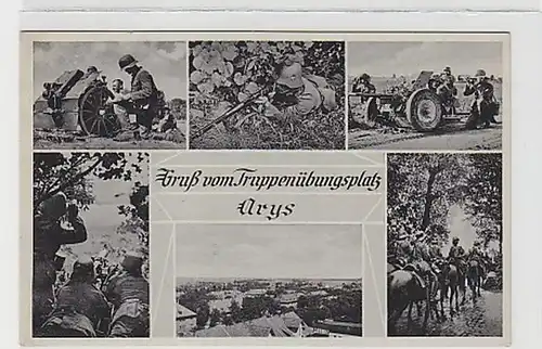 36185 Mehrbild Ak Gruß vom Truppenübungsplatz Arys 1939