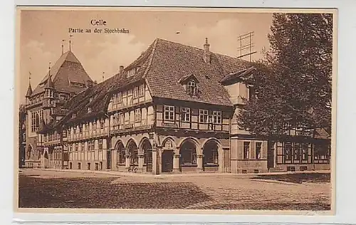 36110 Ak Celle Partie an der Stechbahn um 1930