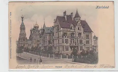 36001 Ak Karlsbad Westend 1903