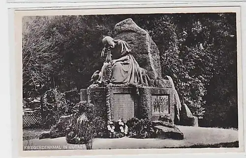 35997 Ak Kriegerdenkmal in Gutach um 1940