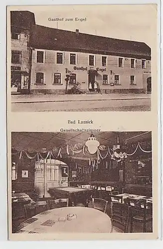 35959 Mehrbild Ak Bad Lausick Gasthof zum Engel 1929