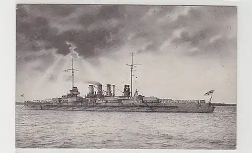 35956 Ak Kriegsschiff S.M.S. Ostfriesland 1914