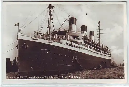35944 Ak Zweischraubenschnelldampfer "Cap Arcona" 1934