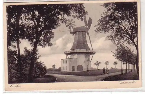 35879 Ak Emden Weizenmühle um 1930