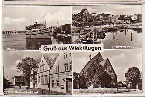35841 Mehrbild Ak Gruß aus Wiek Rügen 1966