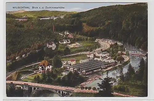 35836 Ak Wilischthal Blick v.d. Zschimmerhöhe 1916