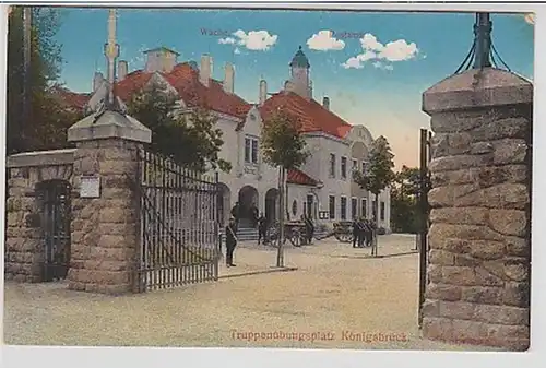 35817 Feldpost Ak Truppenübungsplatz Königsbrück 1915
