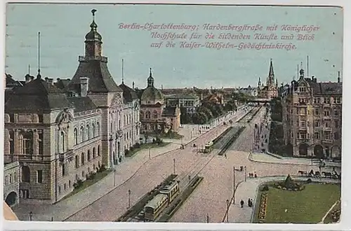 35810 Ak Berlin Charlottenburg Hardenbergstraße 1914