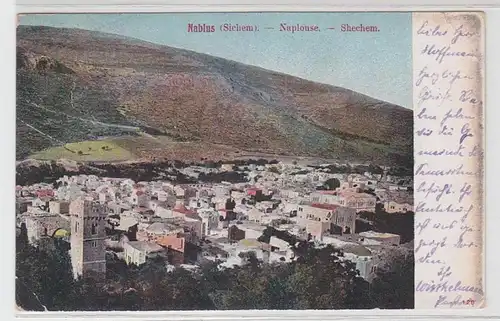 35775 Ak Naplouse (Simchem) Napoloise Shechem en Terre Sainte 1908